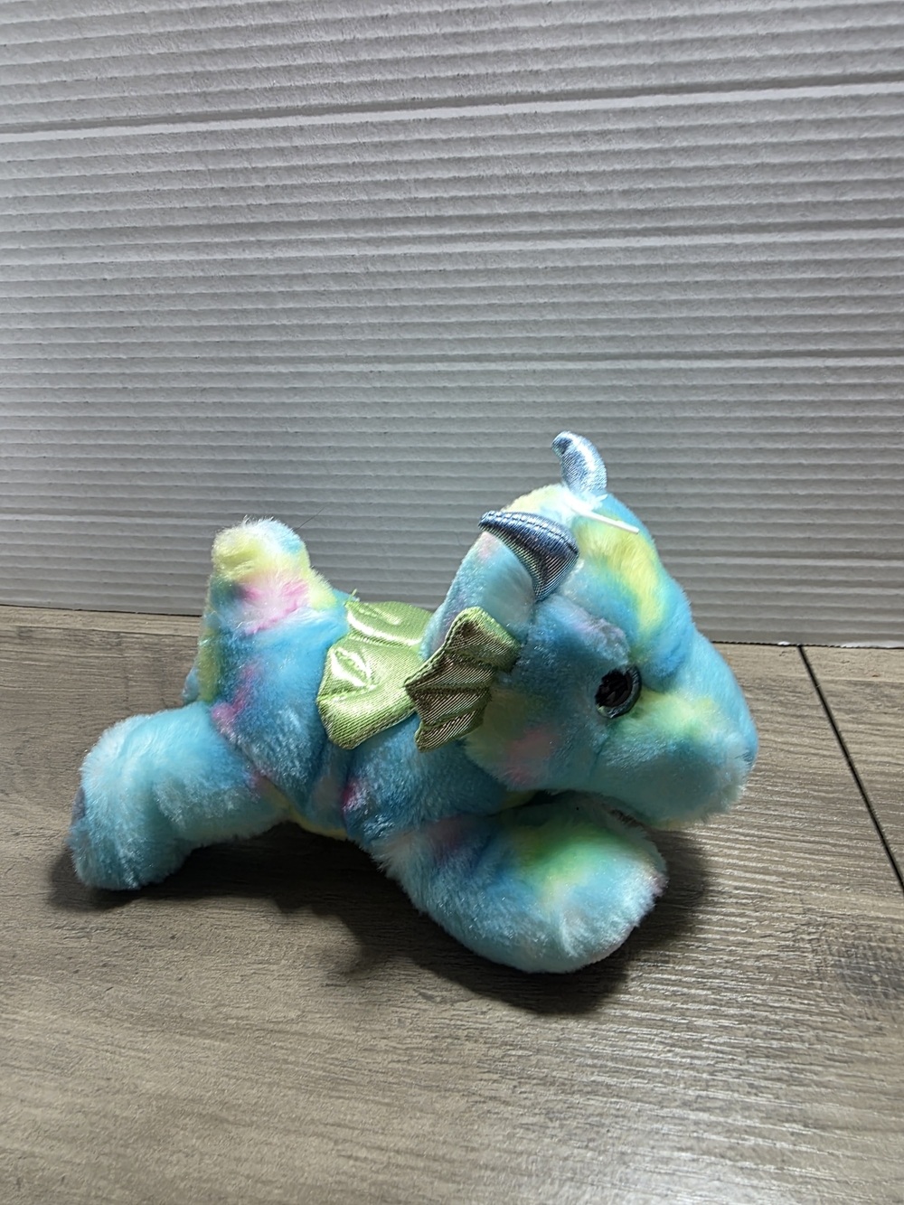 Sprinkles Dragon Aurora Plush Stuffed Animal 5" 2020 Toy Blue Yellow Collectable